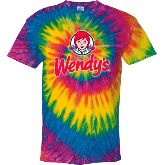 Wendy's American Favorite Fast Food Tie Dye