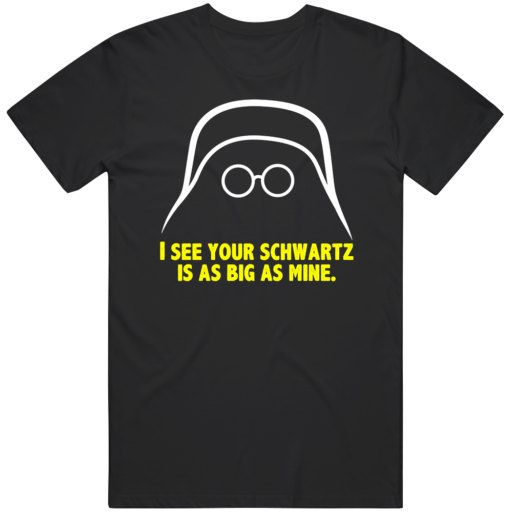Spaceballs Dark Helmet I See Your Schwartz Quote T Shirt