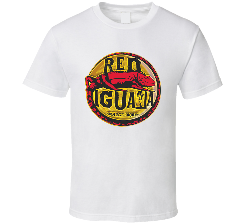 Red Iguana Salt Lake City Utah Restaurant Logo Cool Foodie T Shirt