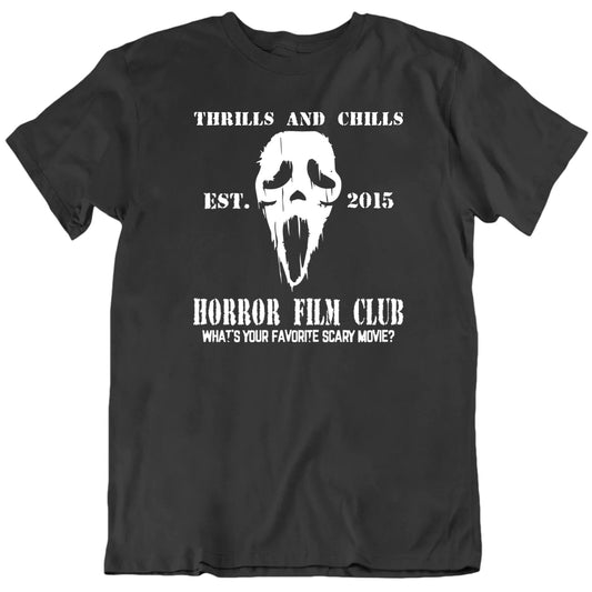 Customizable Horror Film Club Custom Name And Year Halloween Personalized Premium Quality Unisex T Shirt