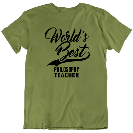 World's Best Teacher Custom Subject Unisex T shirt