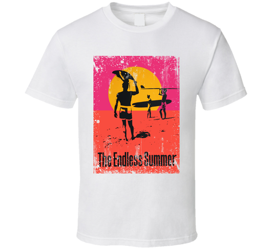 The Endless Summer Retro Vintage Surfing Documentary Movie  Fan Cool T Shirt