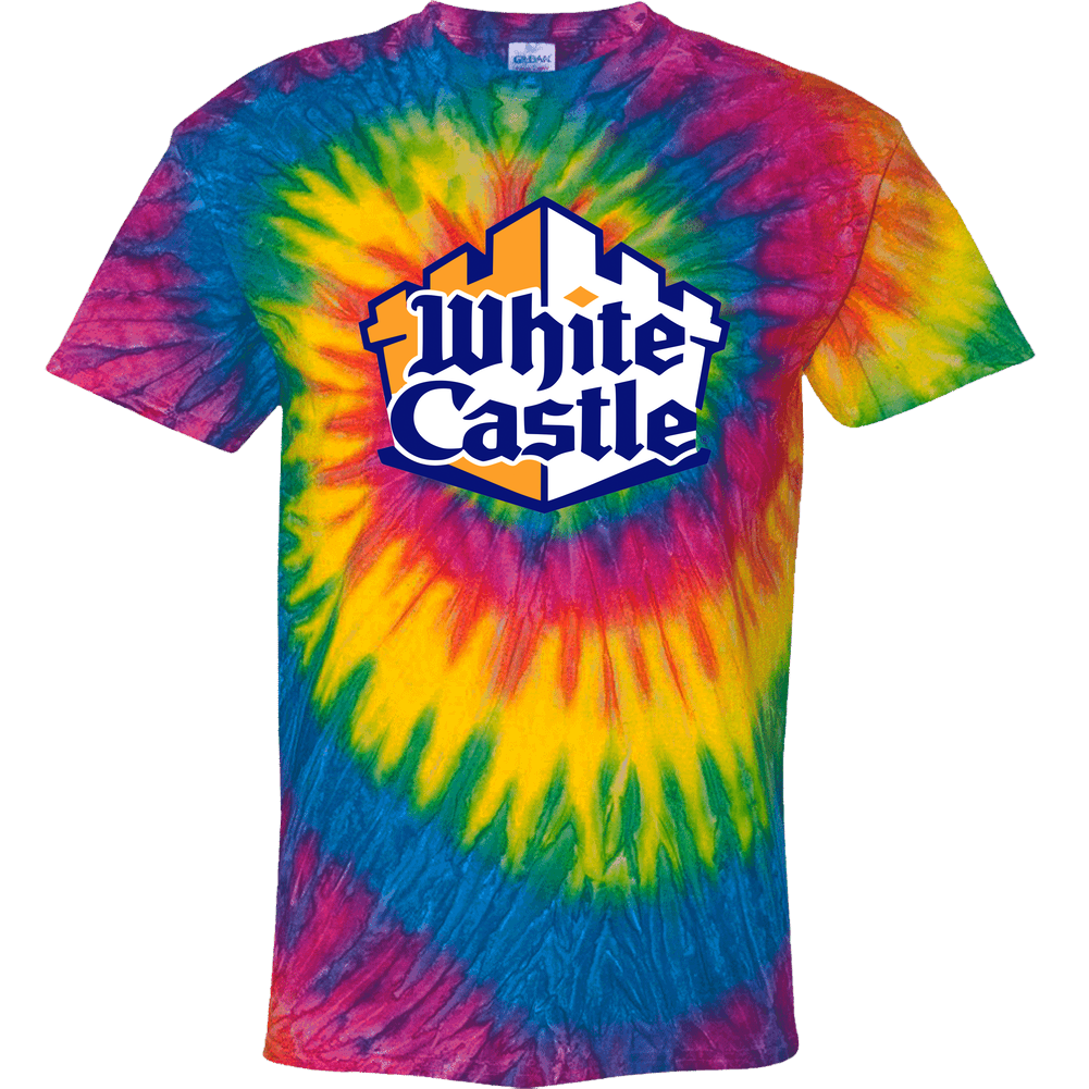 White Castle Fast Food Tie Dye