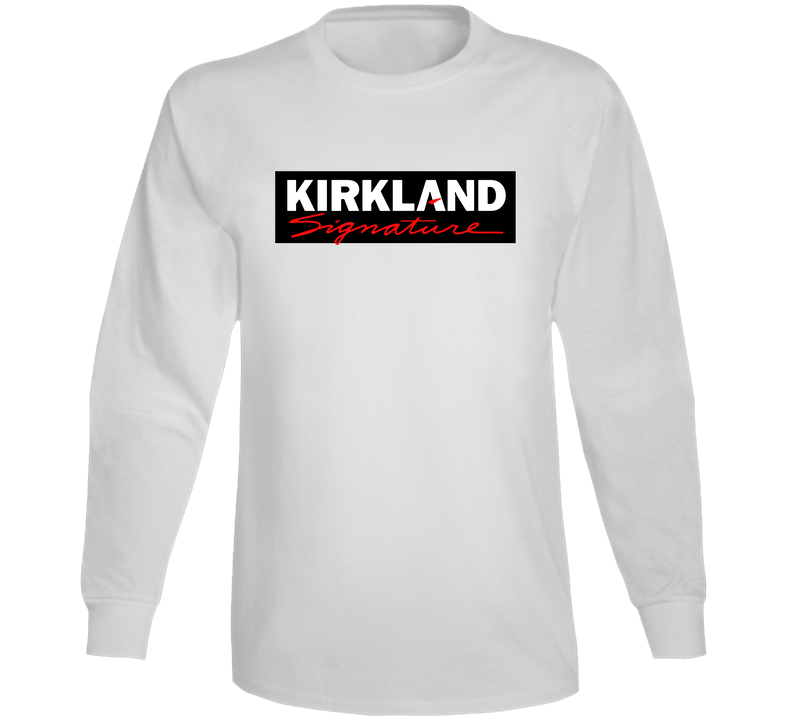 Kirkland Signature Best Over The Counter Medication Logo Long Sleeve Cool T Shirt