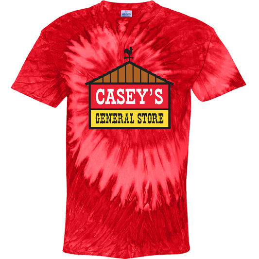 Caseys General Stores Nasdaq Company Logo Employee Fan Tie Dye