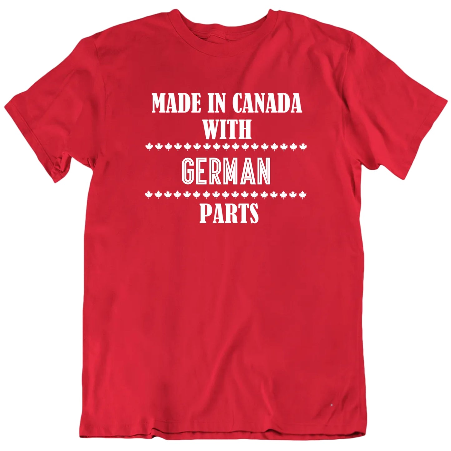 Made In Canada With Custom Nationality Parts Unisex T shirt