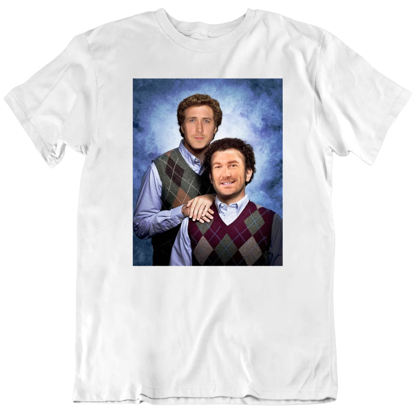 Step Brothers Poster Parody Add Your Photo Iconic Gift Customizable Unisex T Shirt