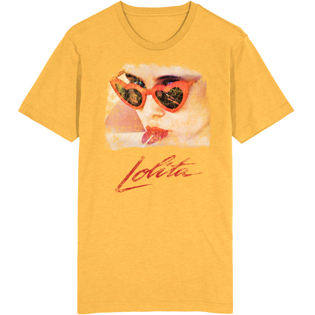 Lolita 60s Romance Movie Worn Look Vintage Unisex Cool T Shirt