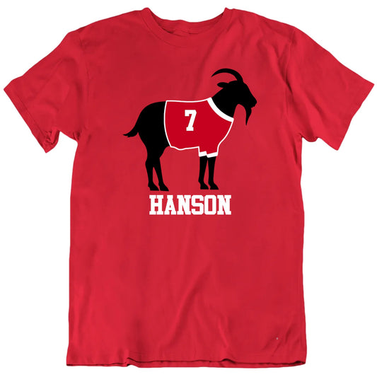 GOAT Greatest Of All Time Cincinnati Baseball Custom Name Number Premium Quality Personalized Unisex T shirt