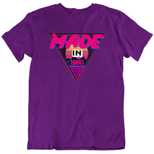 Made In Custom Birth Year Retro Look Unisex T shirt