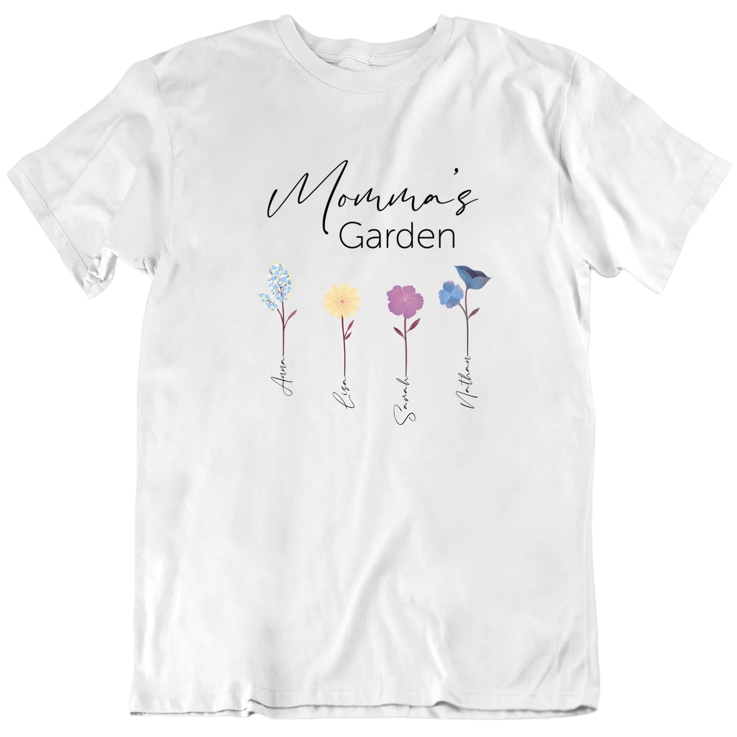 Momma's Garden Custom Mother's Day T Shirt