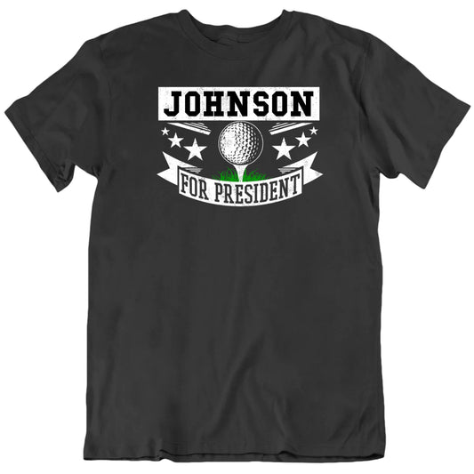 Customizable Golf Player Name For President Custom Premium Quality Personalized Unisex Gift T shirt