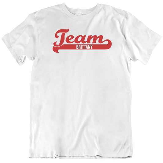 Customizable Team Sports Name Personalized Premium Quality Unisex Gift T Shirt