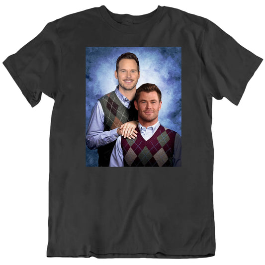 Customizable Faces Step Brothers Parody Personalized Gift Unisex T Shirt