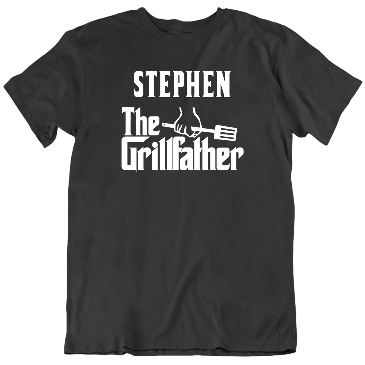 The Grillfather Custom Name Father's Day T shirt