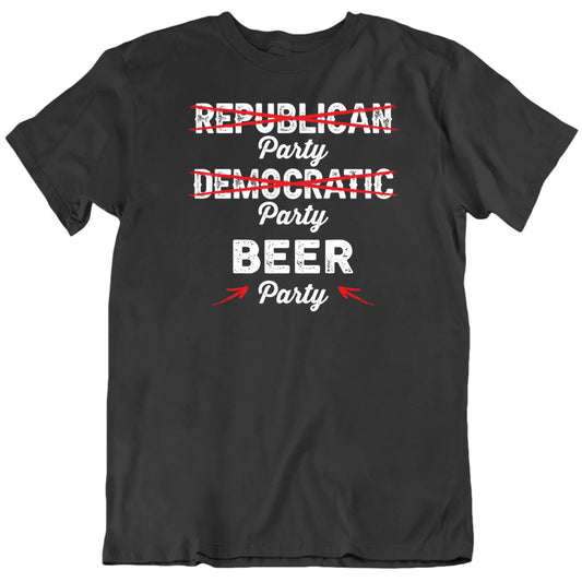 Customizable Republican Party No Democratic Party No Custom Text Party Personalized Premium Quality Unisex Gift T Shirt