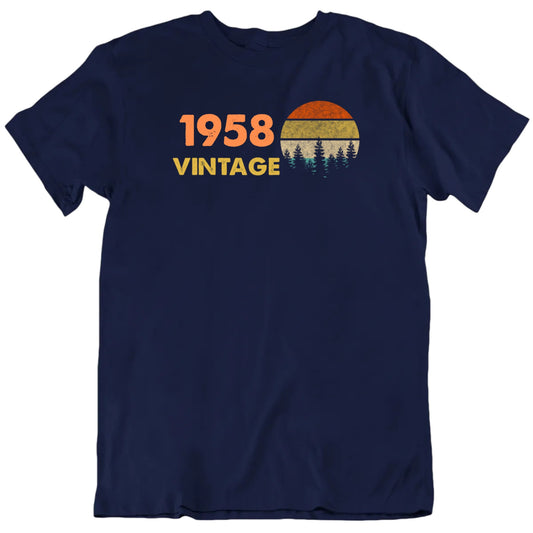 Vintage Birth Year Customizable Unisex T shirt