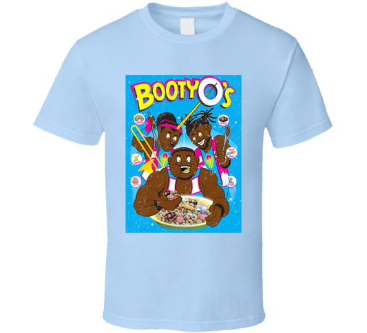 Booty O's Wrestling Cereal Retro Box Poster T Shirt