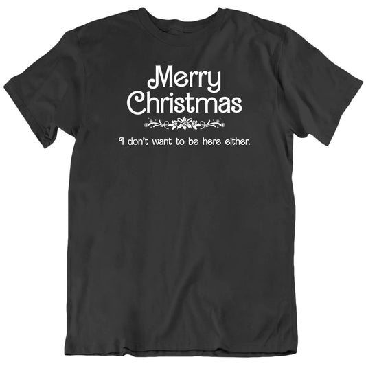 Customizable Merry Christmas Custom Text Personalized Premium Quality Unisex Christmas Gift T Shirt