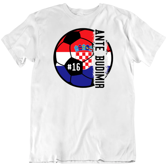 Custom Country Flag Euro Cup Team Fan Personalized Unisex T Shirt