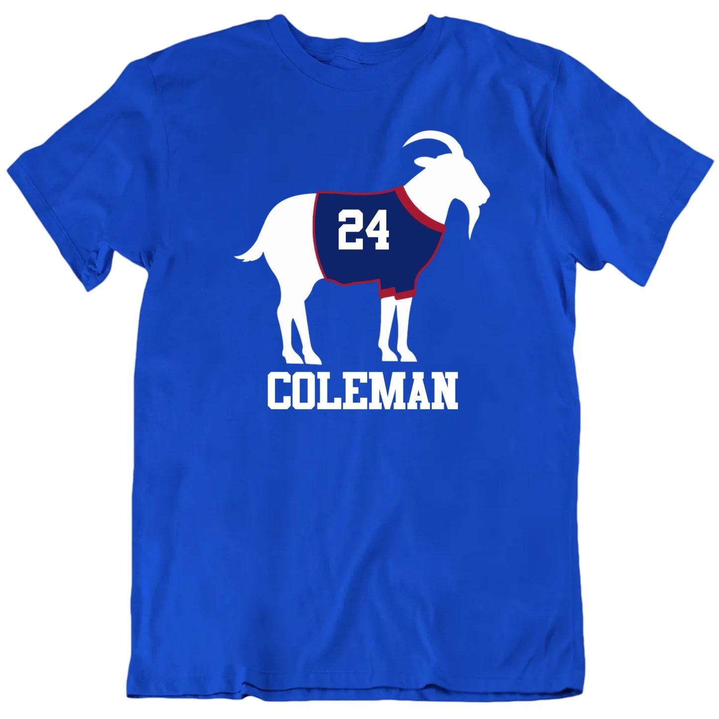 Greatest Of All Time New York G Football G.O.A.T. Custom Name Number Premium Quality Personalized Unisex Fan T shirt