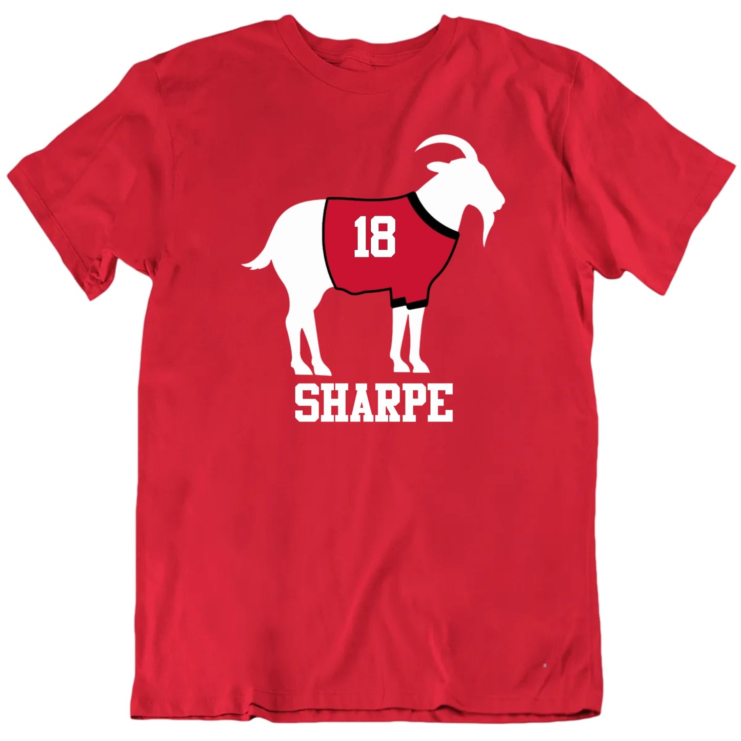 Greatest Of All Time New Jersey Hockey G.O.A.T. Custom Name Number Premium Quality Personalized Unisex T shirt