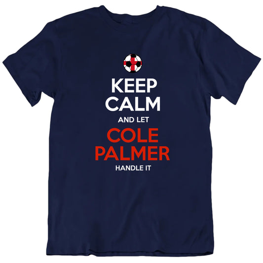 Keep Calm and Love Pass To Let Euro Soccer Football Player Handle It Personalized Unisex T Shirt