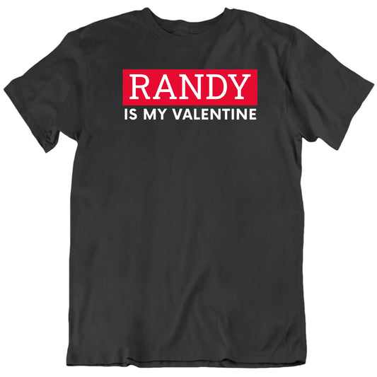 Customizable Someone Is My Valentine Custom Name Personalized Premium Quality Unisex Valentine Gift T Shirt