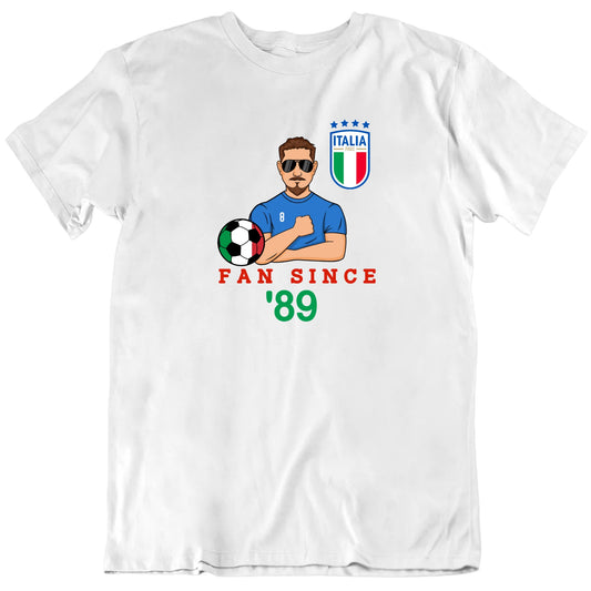 Euro Cup League Team Fan Since Custom Year Personalized Soccer Fan Unisex T Shirt