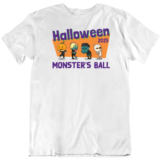 Customizable Monster's Halloween Party Custom Event Name And Year Personalized Premium Quality Unisex T Shirt