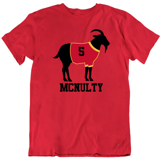 Greatest Of All Time GOAT Calgary Hockey Custom Name Number Premium Quality Personalized Unisex Cool T shirt
