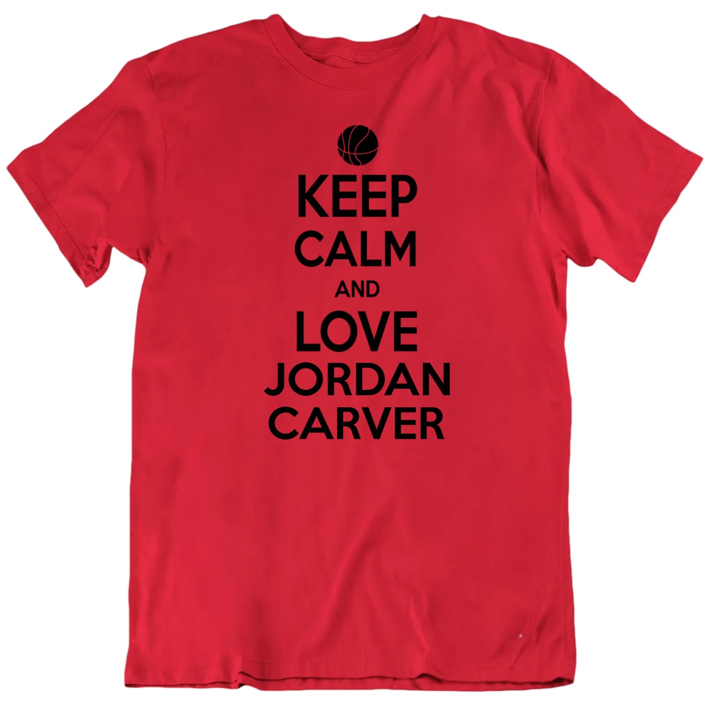 Customizable Keep Calm And Love Custom Basketball Player Name Premium Quality Personalized Unisex Gift T shirt