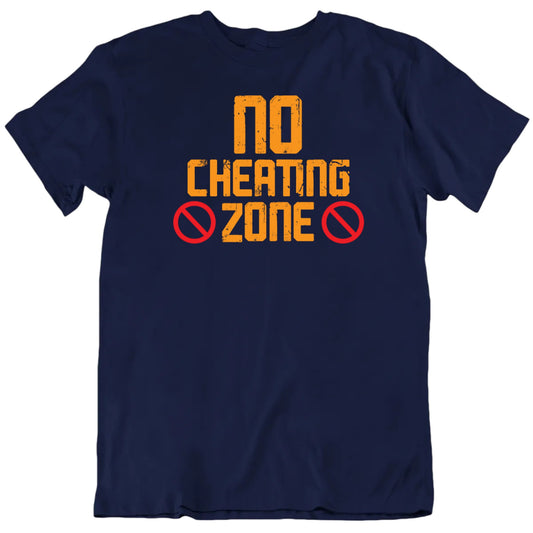 Customizable No Bad Behaviour Zone Custom Text Personalized Premium Quality Unisex Gift T Shirt
