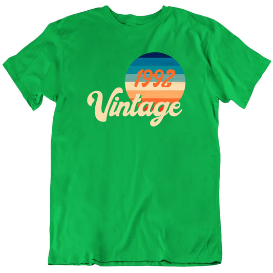 Vintage Birth Year Customizable Unisex T shirt