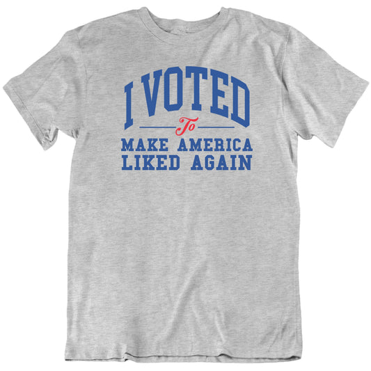 Customizable I Voted To Custom Text Personalized Premium Quality Unisex Gift T Shirt