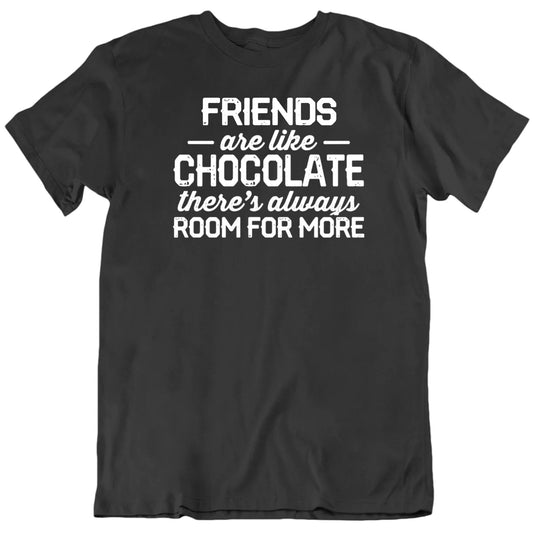 Customizable Like Chocolate Always Room For More Custom Favorite Things Personalized Premium Quality Unisex T Shirt