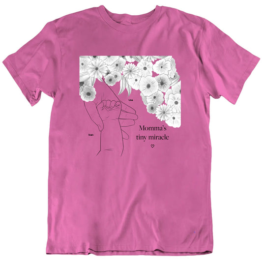 Mommy's Tiny Miracle Custom Mother's Day T Shirt