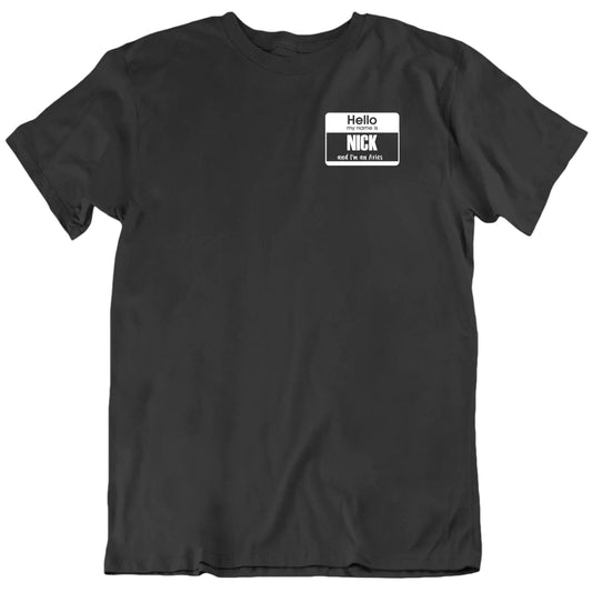 Customizable Hello My Name Is Custom Name And I'm An Aries Personalized Premium Quality Unisex Gift T Shirt