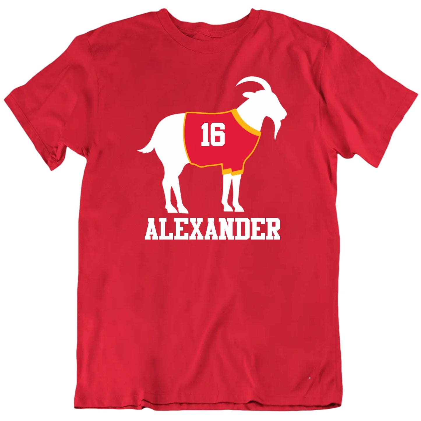 G.O.A.T. Greatest Of All Time Kansas City Football Custom Name Number Premium Quality Personalized Unisex T shirt