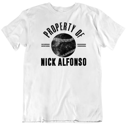 Customizable Property Of Custom Baseball Player Name Premium Quality Personalized Unisex Gift T shirt