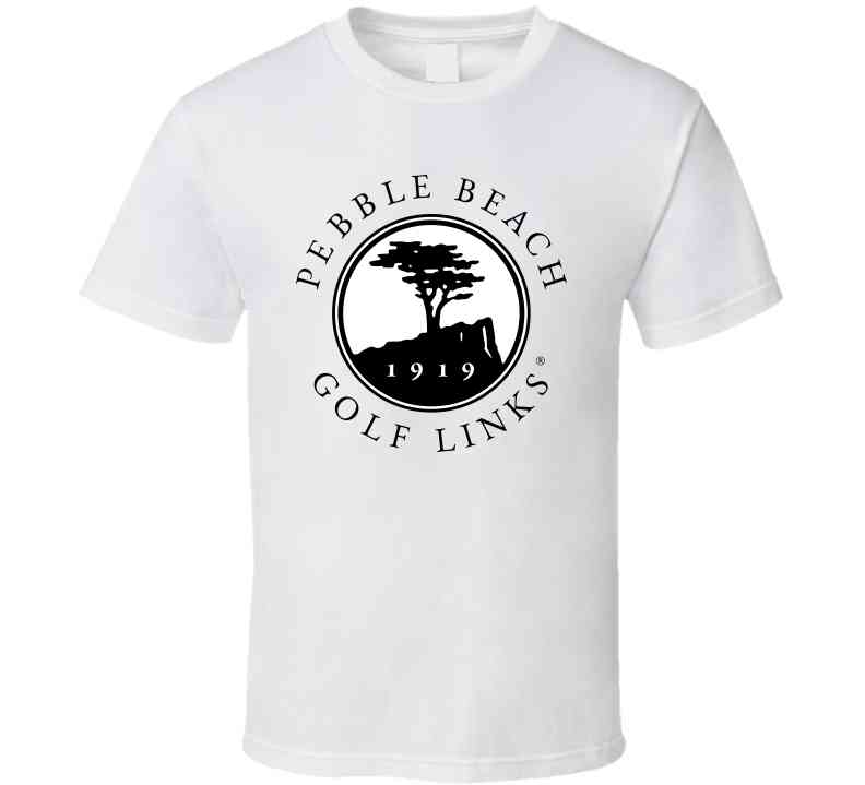 Us Open 1919 Pebble Beach Type Logo Pro Golf Fan Cool T Shirt