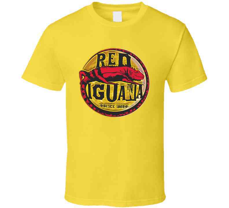 Red Iguana Salt Lake City Utah Restaurant Logo Cool Foodie T Shirt