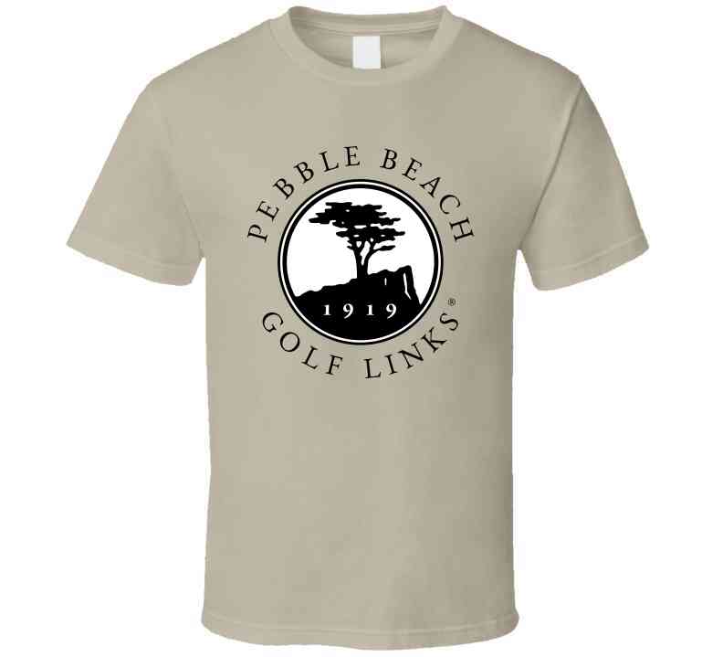 Us Open 1919 Pebble Beach Type Logo Pro Golf Fan Cool T Shirt