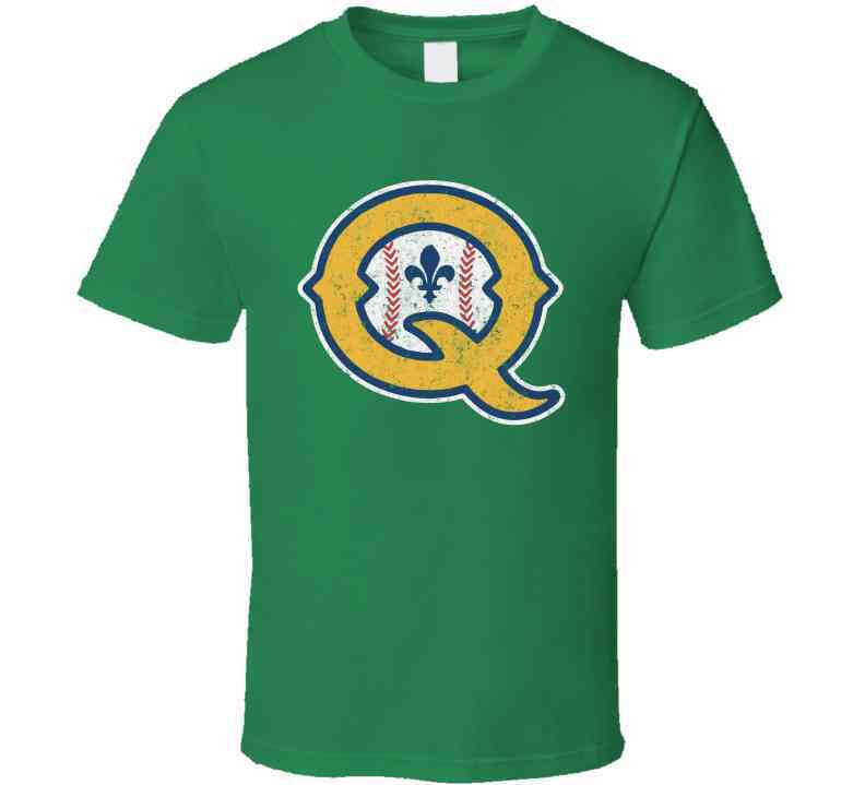 Quebec Capitales Q Canadian American Retro Pro Baseball Cool T Shirt