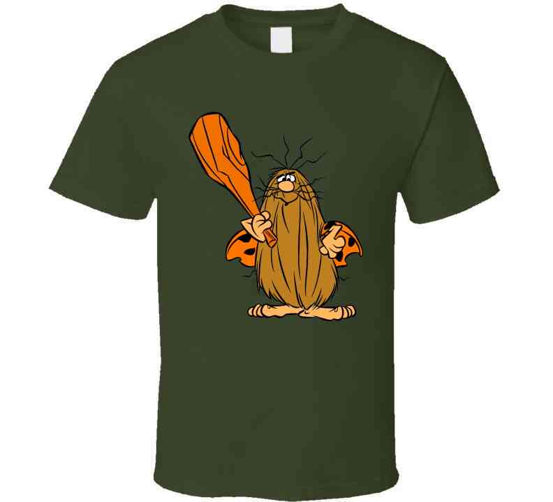 Captain Caveman Retro Cartoon Cool T Shirt