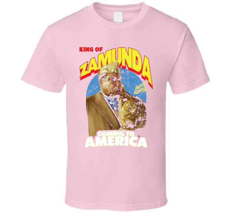 King Of Zamunda Jaffe Joffer Coming To America Black Comedy Movie Cool T Shirt