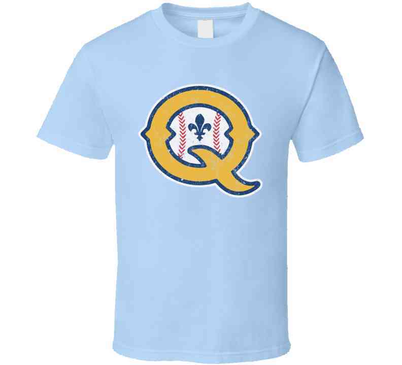 Quebec Capitales Q Canadian American Retro Pro Baseball Cool T Shirt