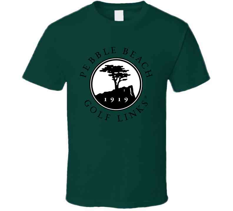 Us Open 1919 Pebble Beach Type Logo Pro Golf Fan Cool T Shirt