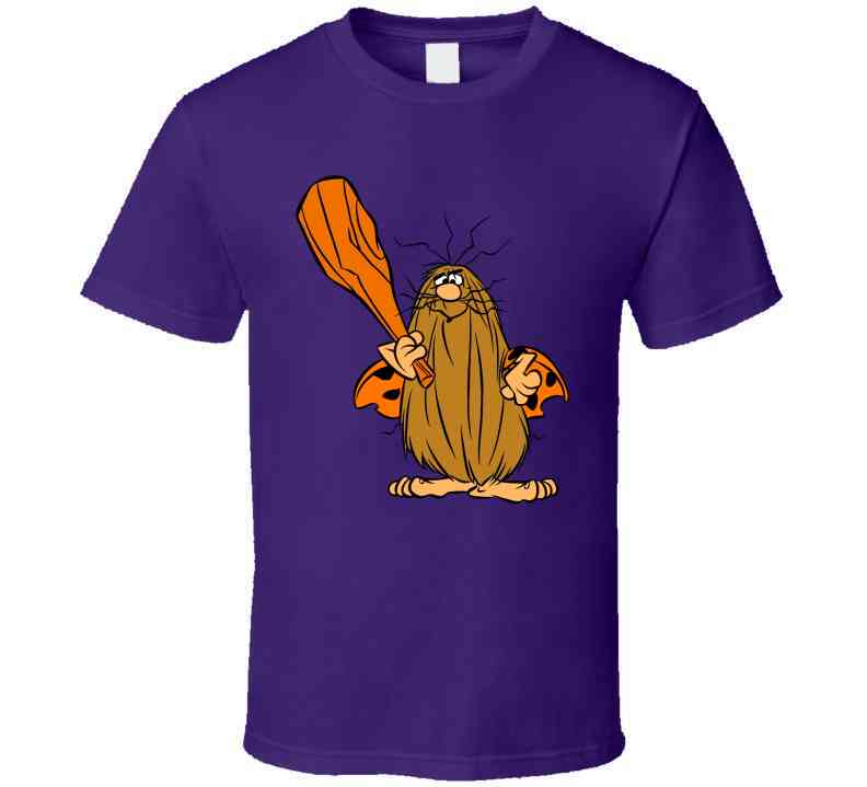 Captain Caveman Retro Cartoon Cool T Shirt