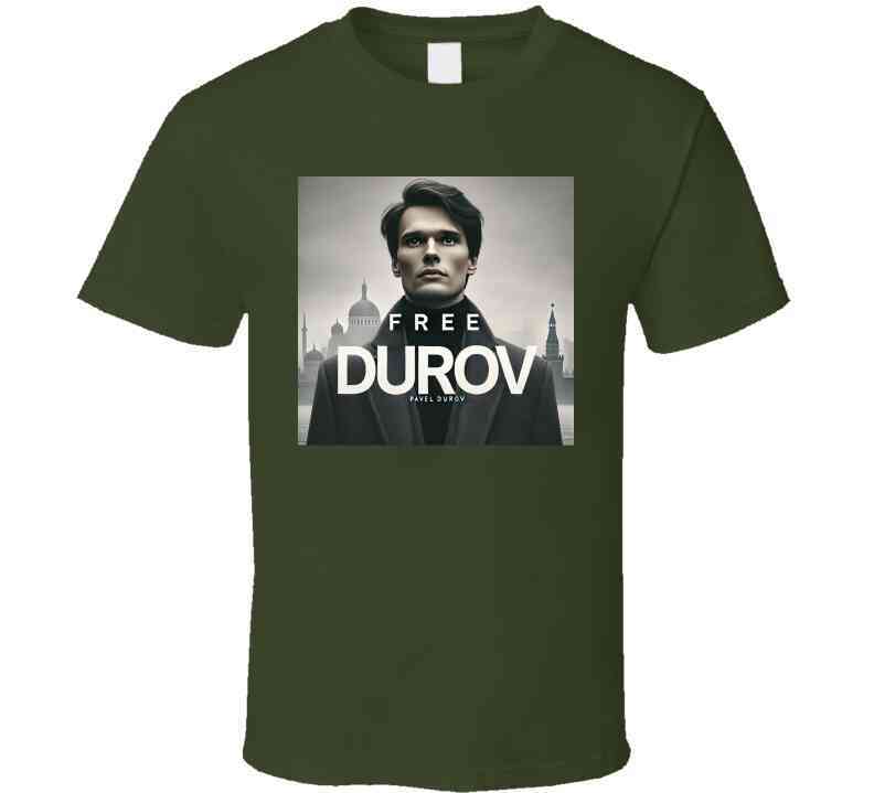 Free Pavel Durov Telegram T Shirt